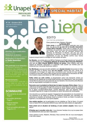 Le Lien n° 4 Novembre 2019