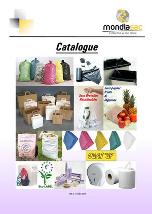 Catalogue Mondia-sac