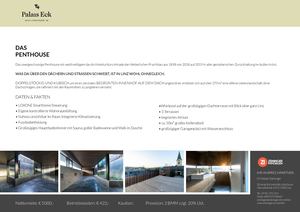 Penthouse Wohnung Palais Eck