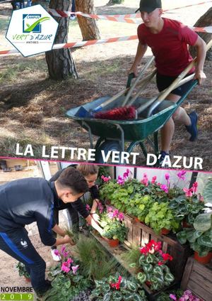 Lettre Vert d'Azur - Nov. 2019