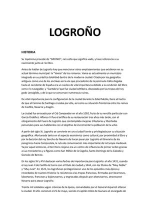 Historia De Logroño 2