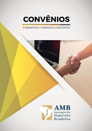Catalogo de Convênios da AMB