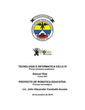 Proceso Tecnológico Nxt 100%