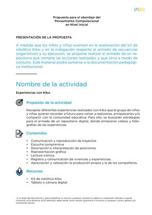 Experiencias Con Kibo