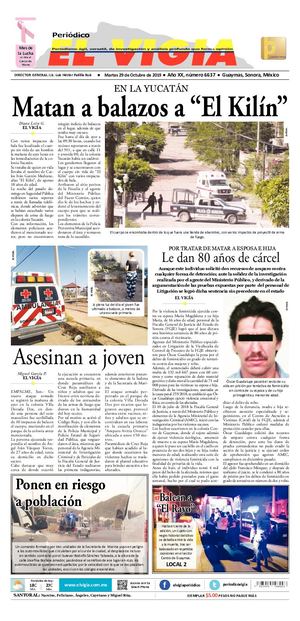 29 de octubre del 2019