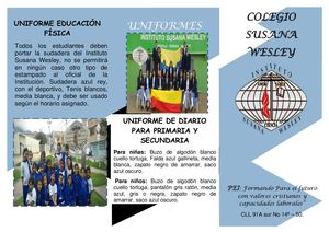 Folleto Colegio Susana