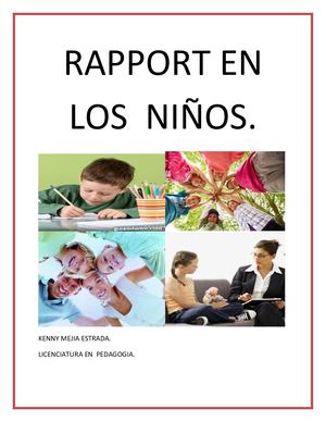 Rapport En Los Niños Kenny
