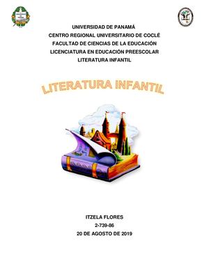 LITERATURA INFANTIL_ FLORES ITZELA