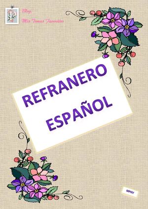Refranero Español