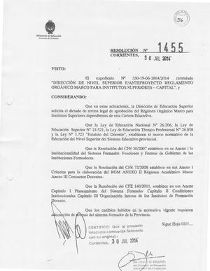 Rom Corrientes Isfd1