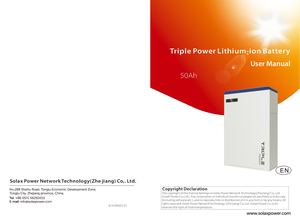 Triple Power User Manual