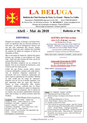 BELUGA 96 ABRIL-MAI 2018