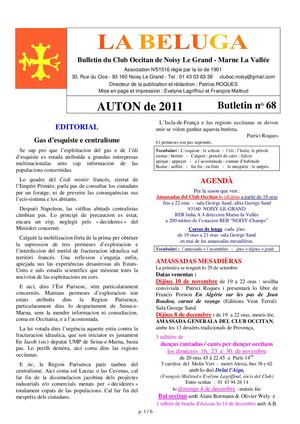 BELUGA 68 AUTON 2011