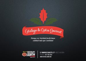 Catalogo Cestas Gourmet FIESTA DEL JAMÓN