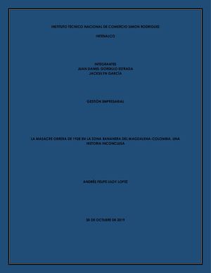 masacre de las bananeras