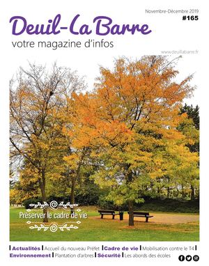 Deuil-La Barre Votre magazine d'infos / N°165 / Novembre-Décembre 2019