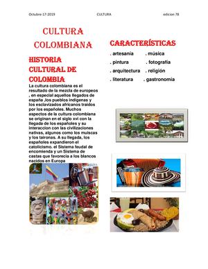 Cultura Colombiana