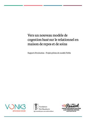Vers un nouveau modèle de cogestion basé sur le relationnel en maison de repos et de soins