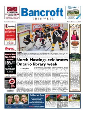 Bancroft This Week November 1, 2019