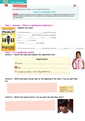 Spelling Bee Competition 2019 3