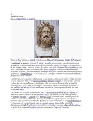 Mitología Griega