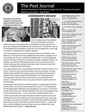 #21the Post Journal Oct Dec 2017