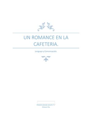 Un Romance En La Cafeteria