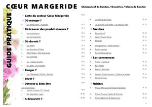 Guide pratique OTI Coeur Margeride