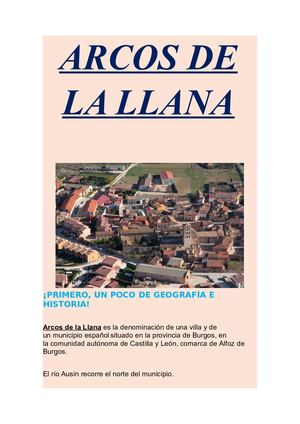 Arcos De La Llana (Bueno)