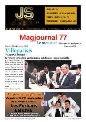 Magjournal 77 - Mensuel N°20 - Novembre 2019