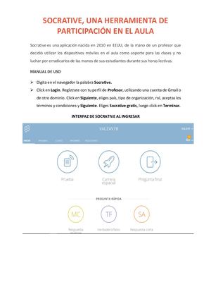 Manual De Herramientas Virtuales Socrative Y Calaméo