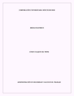 Taller Semana 3 Riesgo Electrico