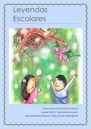 Leyendas Escolares
