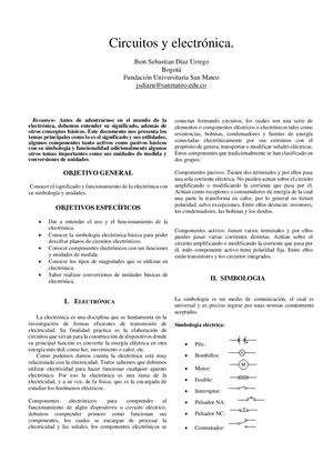 Circuitos Y Electronica