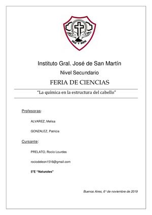 La química del cabello