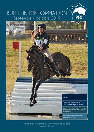 Bulletin Septembre - Octobre 2019