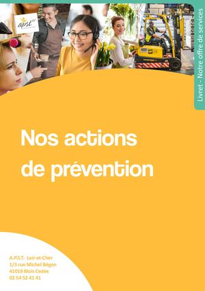 Nos actions de prévention