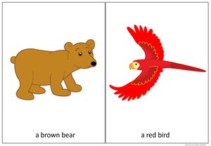 Brown Bear, What do you see?