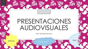 Presentaciones Audiovisuales