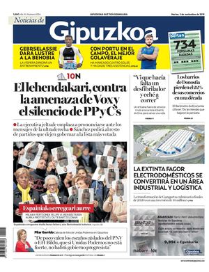 Noticias de Gipuzkoa 20191105