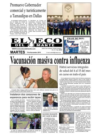 Martes 5 De Noviembre De 2019