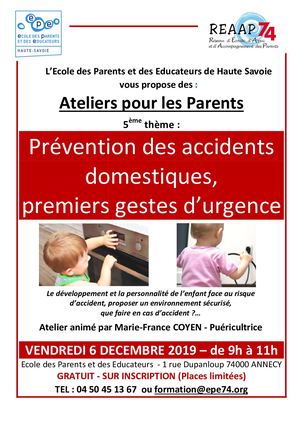 Affiche Prévention Des Accidents Domestiques 2019