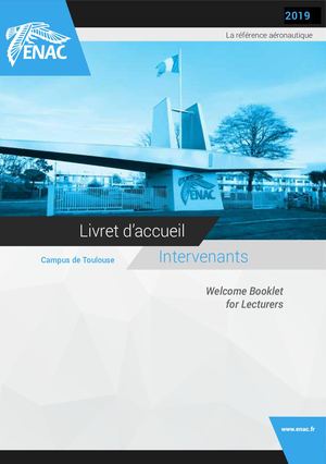 Livret Intervenants