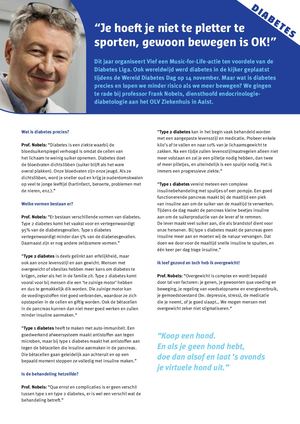 Diabetes interviews Nobels en Mathieu