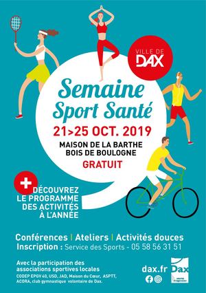 Semaine sport et santé oct. 2019
