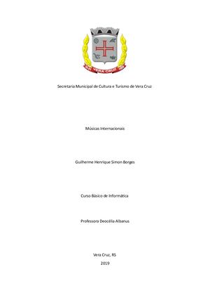 Músicas Internacional