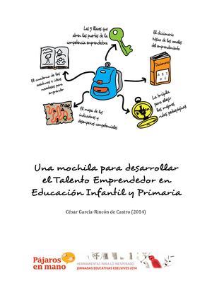 Mochila Para Mejorar El Espiritu Emprendedor