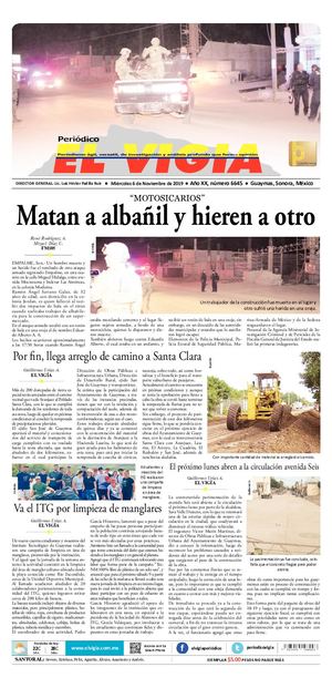 6 de noviembre del 2019