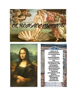 El renacimiento Javier Blanco