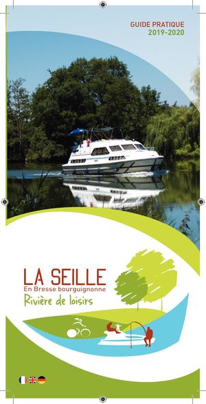 Guide touristique La Seille en Bresse Bourguignonne, rivière de loisirs